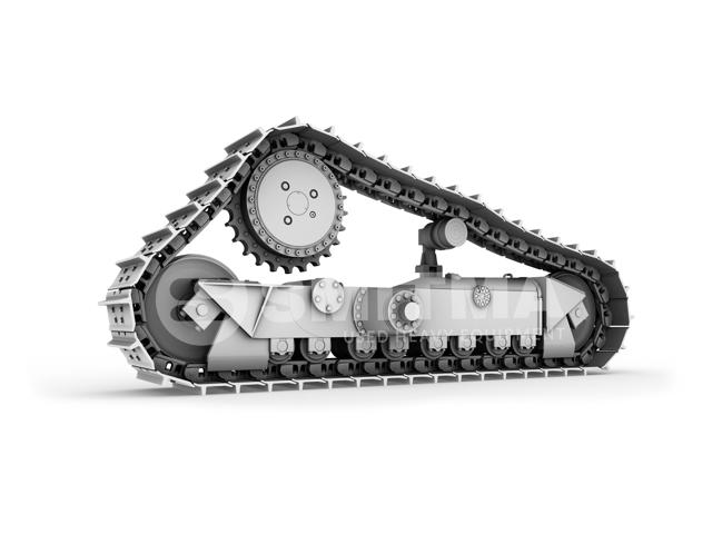 Undercarriage — Caterpillar — D6R